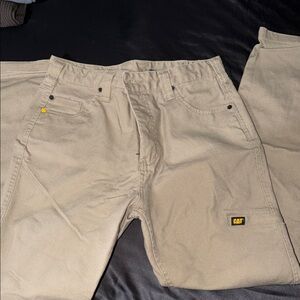 Caterpillar Women's Tan Boot Cut Jeans